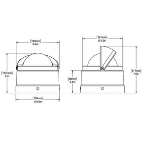 Ritchie DNB-200 Navigator Compass - Binnacle Mount - Black - TRAPSKI