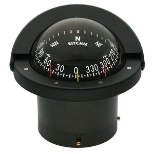 Ritchie FN-203 Navigator Compass - Flush Mount - Black - TRAPSKI