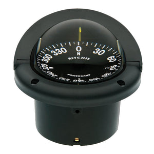 Ritchie HF-742 Helmsman Compass - Flush Mount - Black - TRAPSKI