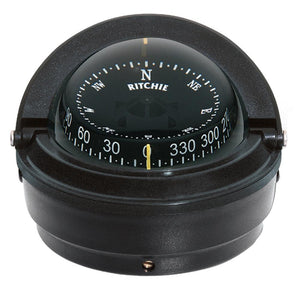 Ritchie S-87 Voyager Compass - Surface Mount - Black - TRAPSKI