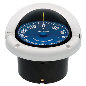 Ritchie SS-1002W SuperSport Compass - Flush Mount - White - TRAPSKI