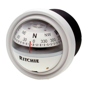 Ritchie V-57W.2 Explorer Compass - Dash Mount - White - TRAPSKI