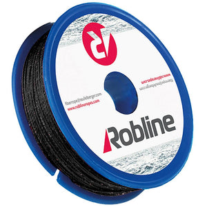 Robline Waxed Whipping Twine - 0.8mm x 40M - Black - TRAPSKI