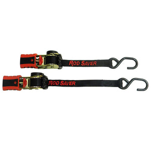 Rod Saver Mini Retractable Tie Down - 50" - Pair - TRAPSKI