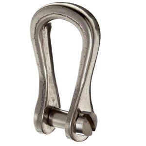 Ronstan Narrow Slotted Pin Shackle - 3/16" Pin - 13/32"L x 5/16"W - TRAPSKI
