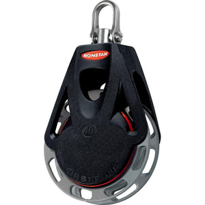 Ronstan Series 40 Ratchet Orbit Block - Single - Auto - Swivel Shackle Head - TRAPSKI