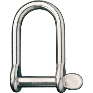 Ronstan Wide Dee Shackle - 1/4"Pin - 1-17/32"L x 1-7/32"W - TRAPSKI