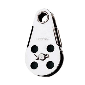 Ronstan Wire Block - Tubular Rivet Head w/Removable Nylatron Sheave - 45mm (1-3/4") Sheave Diameter - TRAPSKI