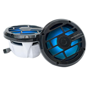 Roswell R Series 6.5 Marine Speakers - Anthracite Grille - 60W RMS 120W Peak Power - TRAPSKI