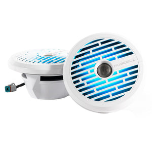 Roswell R1 8 Marine Speakers - White - 100W RMS 200W Peak Power - TRAPSKI