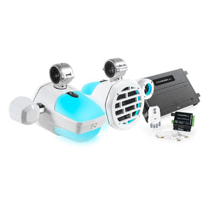 Roswell R1 Pro Marine Audio Package - White - TRAPSKI