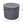 Round Iron Fire Pit with 40,000 BTU Heat Output - Gray or Dark Gray