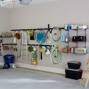 Rubbermaid FastTrack Compact Hook for Garage Organization, 25lb Capacity, 2 Pack