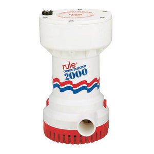 Rule 2000 G.P.H. Automatic Bilge Pump - TRAPSKI