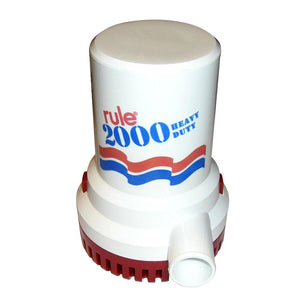 Rule 2000 G.P.H. Non-Automatic Bilge Pump - 24V - TRAPSKI