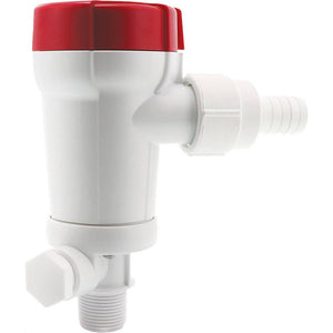 Rule 500 GPH Livewell Pump Straight Seacock Inlet - TRAPSKI