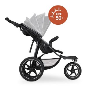 hauck 3-Wheel All Terrain Stroller with Raincover - From Birth up to 48.5lbs