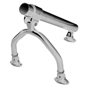 Rupp Adjustable Center Rigger Base - Silver - TRAPSKI