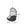 Rustic Hanging Basket Chair with Cushioned Comfort - Dark Gray