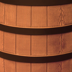 Good Ideas Rain Wizard 40 Gallon Rain Barrel Water Collector, Terra Cotta