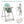Baby Folding High Chair Dining Chair with Adjustable Height and Footrest