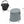 5L Portable Travel Toilet with Paper Holder for Outdoor