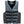 Connelly Mens Large Tunnel 4-Belt Nylon Life Vest Safety Jacket, Gray and Black