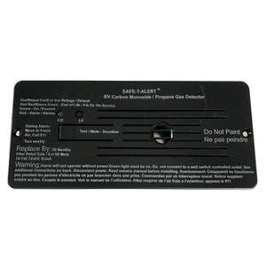 Safe-T-Alert Combo Carbon Monoxide Propane Alarms Flush Mount - Black - TRAPSKI
