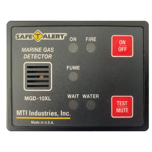 Safe-T-Alert Gas Vapor Alarm Fume, Fire, Bilge Water - Black Surface Mount - TRAPSKI