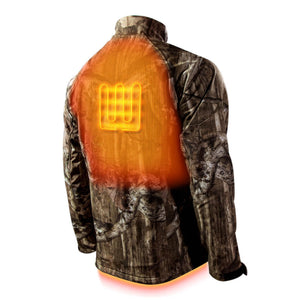 Sahara Men's Heated Hunting Jacket - Mossy Oak Camo