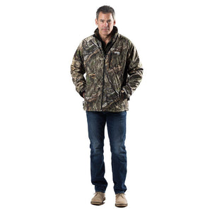 Sahara Heated Hunting Jacket - Mossy Oak Camo - TRAPSKI