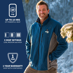 Sahara Mens Heated Jacket - TRAPSKI