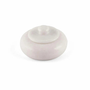 Salero Marble Salt Cellar with Lid