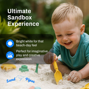 Sandpiper Multiuse Play Sand for Kids, Indoor Outdoor Silica Sand, 50 Lb Bag