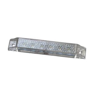 Scandvik 4" LED Light Strip - White w/Gasket - 12V - TRAPSKI