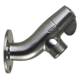 Scandvik Ceramic Angled Washdown Valve - SS Spigot - TRAPSKI
