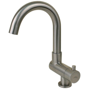 Scandvik Nordic Folding Stainless Steel J-Spout Tap - TRAPSKI