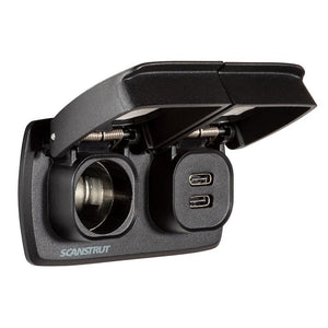 Scanstrut Flip Pro Multi - Dual USB-C 12V Power Socket - TRAPSKI
