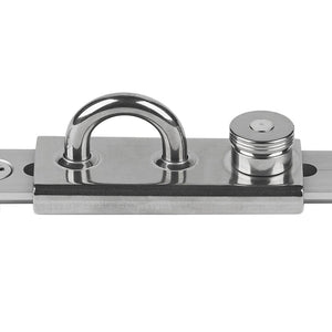 Schaefer Stainless 1-1/4" T-Track Slider - Eye Slide/Lined - TRAPSKI