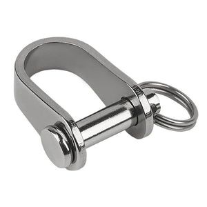 Schaefer Stamped "D" Shackle - 1/4" - TRAPSKI