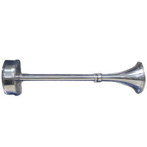 Schmitt Marine Standard Single Trumpet Horn - 12V - Stainless Exterior - TRAPSKI