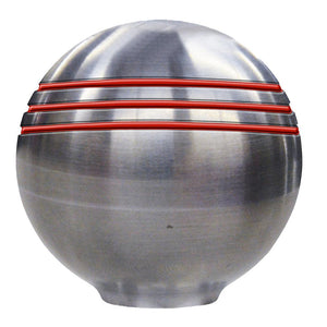 Schmitt Marine Throttle Knob - 1-7/8" - Red Grooves - TRAPSKI