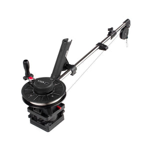 Scotty 1091 Telescoping 60" Longarm Combo Manual Downrigger w/ Swivel Base - TRAPSKI