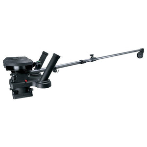 Scotty 1116 Propack 60" Telescoping Electric Downrigger w/ Dual Rod Holders and Swivel Base - TRAPSKI