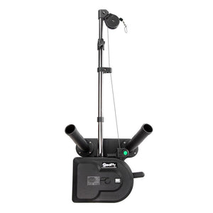 Scotty 1116 Propack 60" Telescoping Electric Downrigger w/ Dual Rod Holders and Swivel Base - TRAPSKI