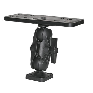 Scotty 163 1.5" Ball Mount w/Fishfinder Universal Mounting Plate - TRAPSKI