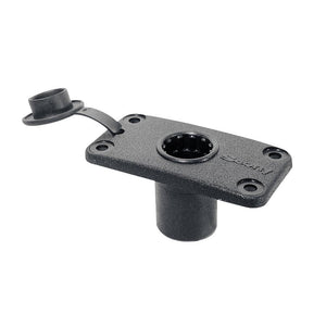 Scotty 244 Flush Deck Mount w/Rain Cap - TRAPSKI