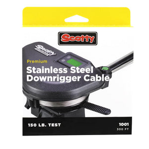 Scotty 300ft Premium Stainless Steel Replacement Cable - TRAPSKI