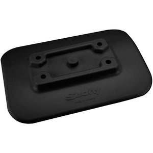 Scotty 341-BK Glue-On Mount Pad f/Inflatable Boats - Black - TRAPSKI