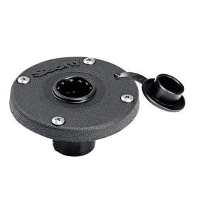 Scotty 344 Round Flush Deck Mount - TRAPSKI